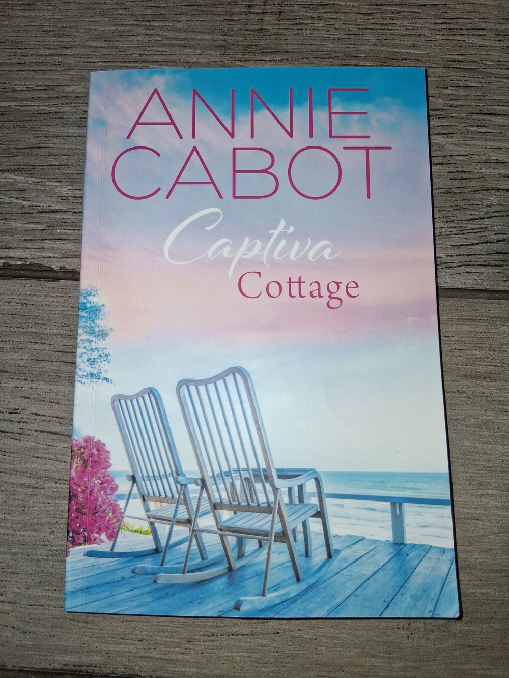 Captiva Cottage Paperback - Pink & Blue Coastal Cover